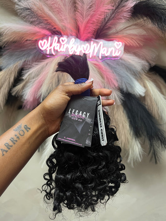 Raw Cambodian Bulk Bundle| Burmese Curl